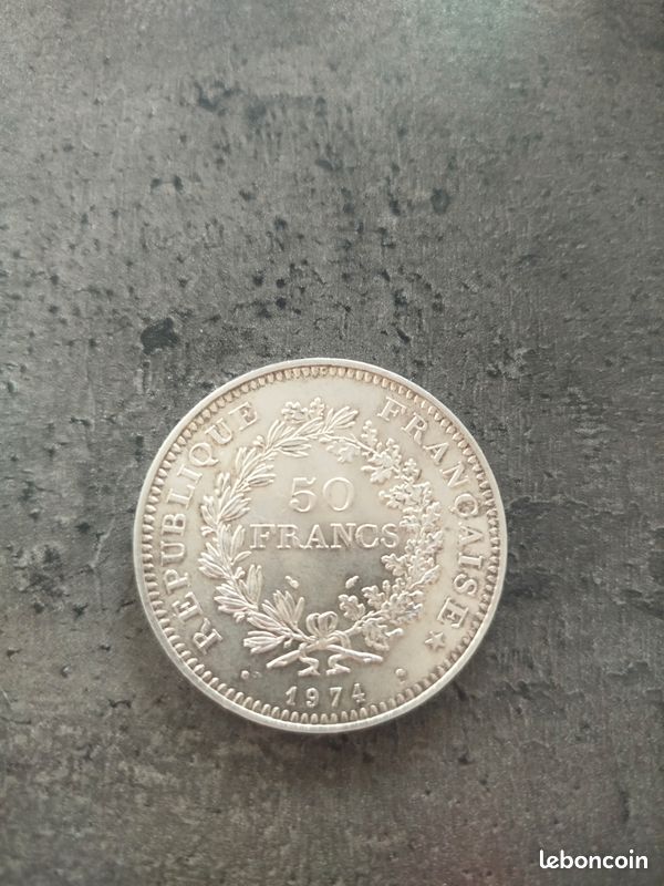 Pièce 50 francs hercule (image 1)