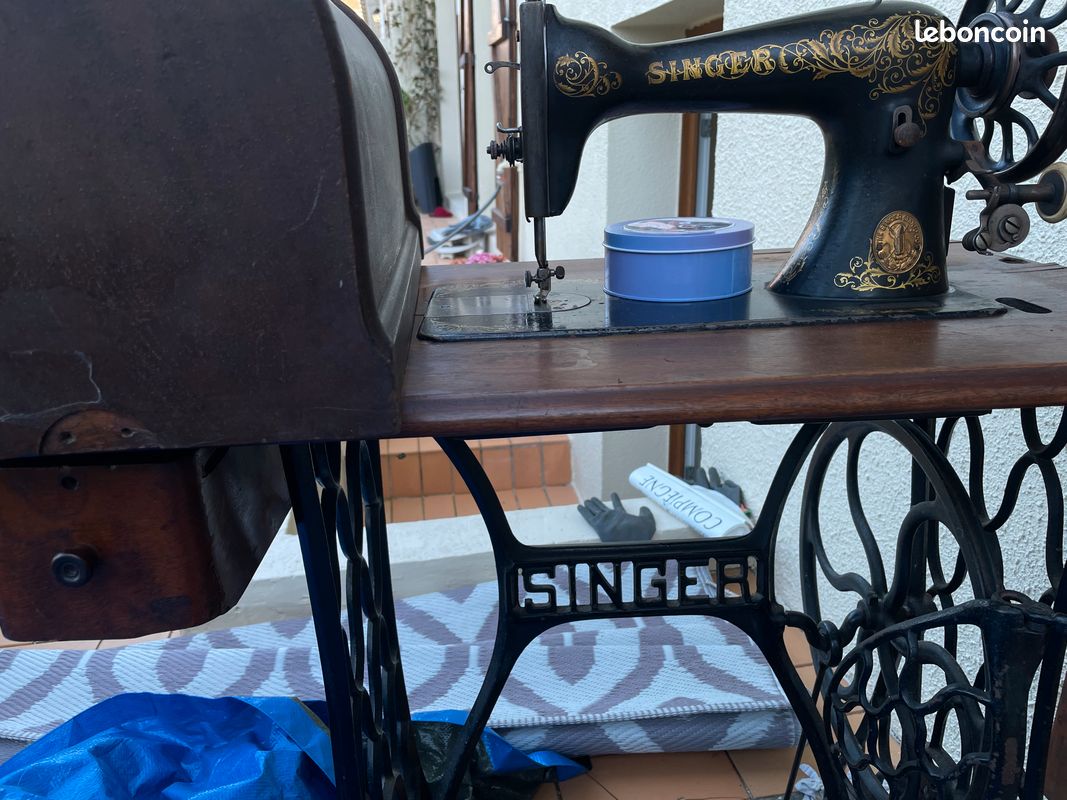 Machine à coudre Singer charme vintage (image 1)