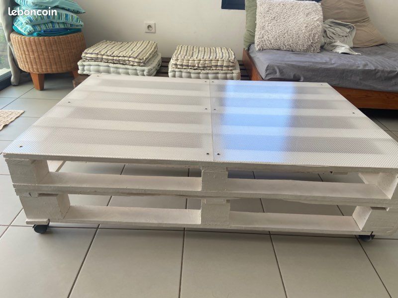 Table basse en palette (image 3)