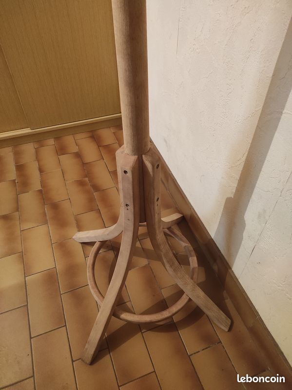 Ancien Porte manteaux, Perroquet en bois (image 3)