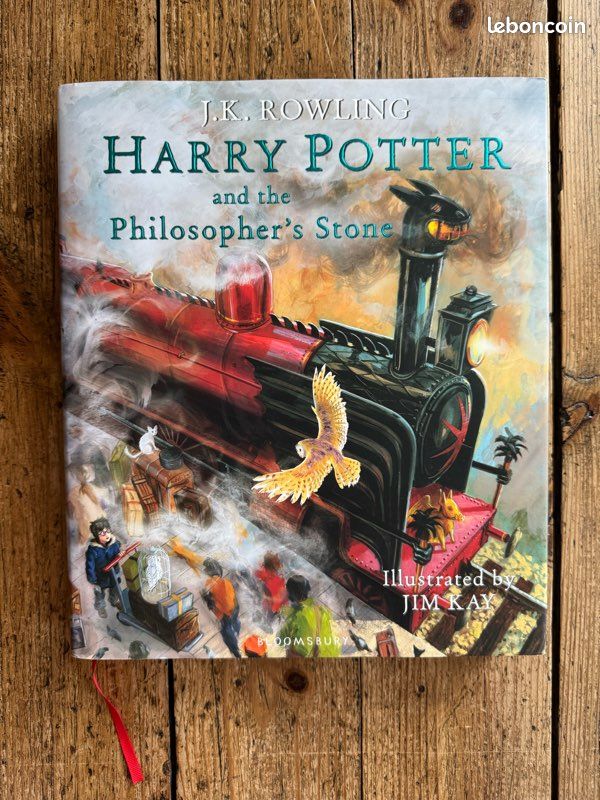 Livre en anglais Harry Potter 1 - Version Illustrée par Jim Kay (image 1)
