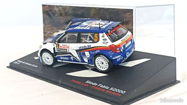 Ixo 1:43 Skoda Fabia S2000 Rallye de Suède N° 60 Ogier Ingrassia RAM486 Ixo 1:43 Skoda Fabia S2000 Rallye de Suède N° 60 Ogier Ingrassia RAM486