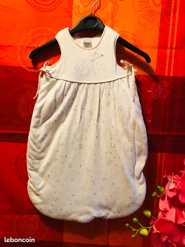 Vêtements bébé/Turbulente 100% coton 0-6 mois 65cm longueur (image 1)