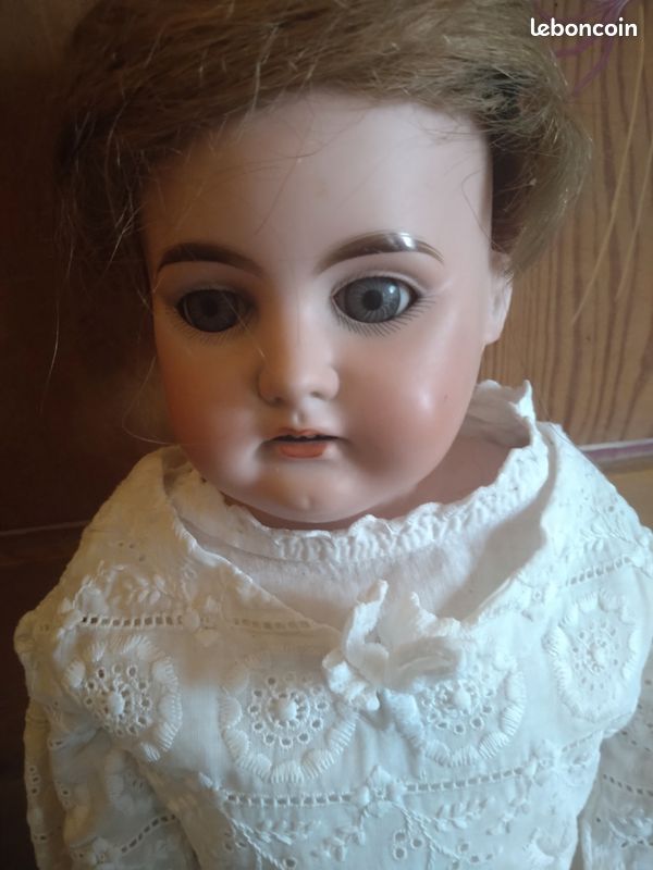 Ravissante Petite Poupée Ancienne DEP Taille 3 – Vintage, Collection, à Restaurer