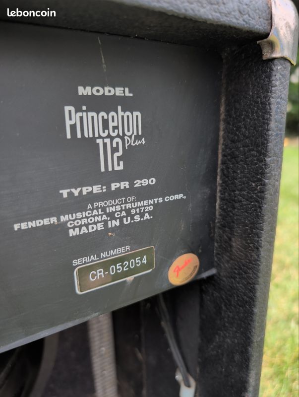 Ampli Fender Princeton 112 Plus (image 5)