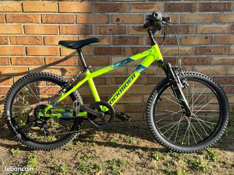 Vélo VTT ROCKRIDER ST 500 Btwin 20 pouces (image 1)