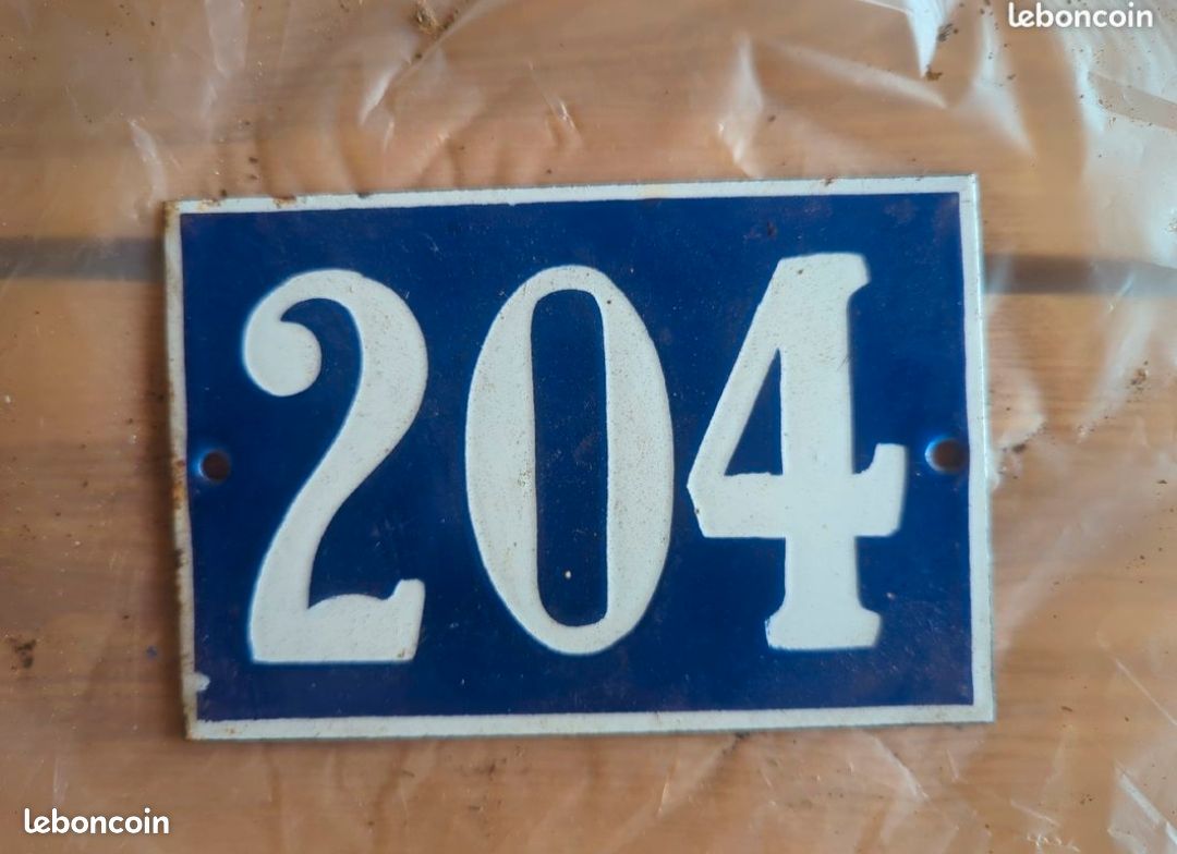 Numéro de rue 204 (image 1)