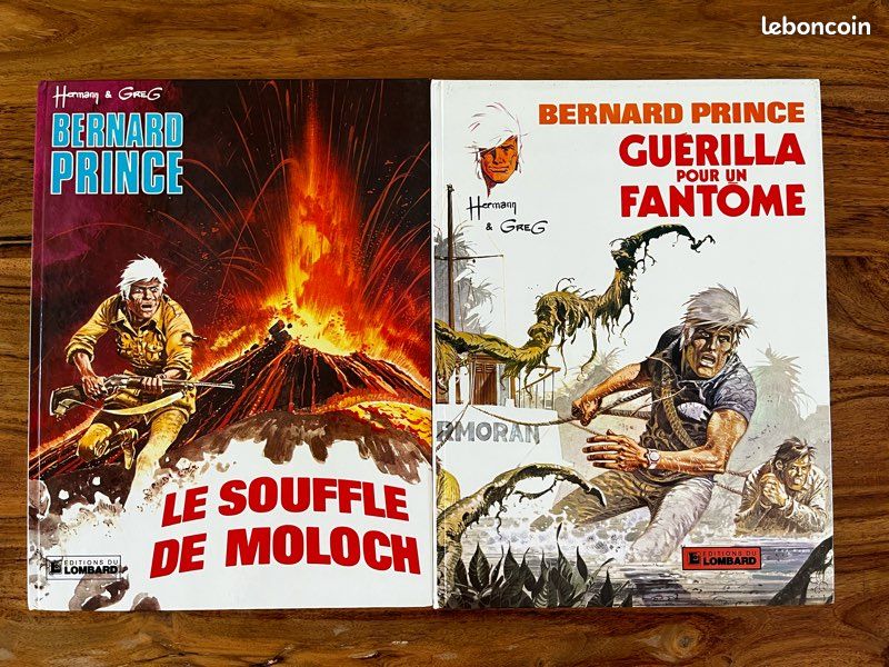 Lot 8 BD Bernard Prince Greg Hermann rééditions BE/TBE (image 1)