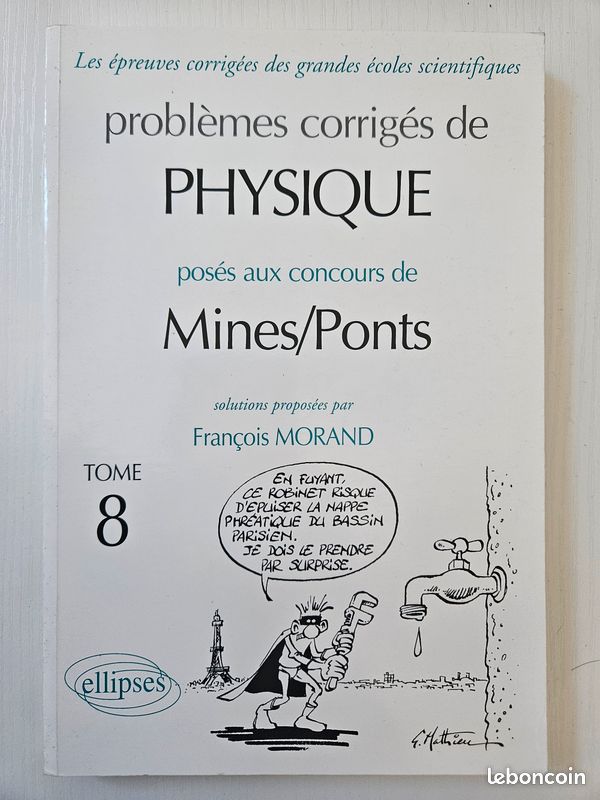 Problèmes corrigés de Physique Mines/Ponts T8 (image 1)
