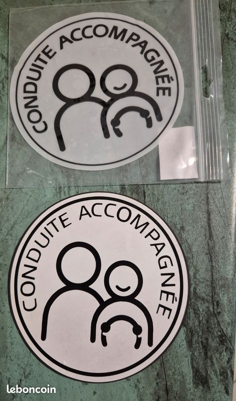 Macaron Conduite accompagnée magnétique (image 3)