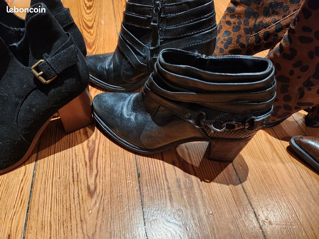 Lot bottines femmes (image 7)