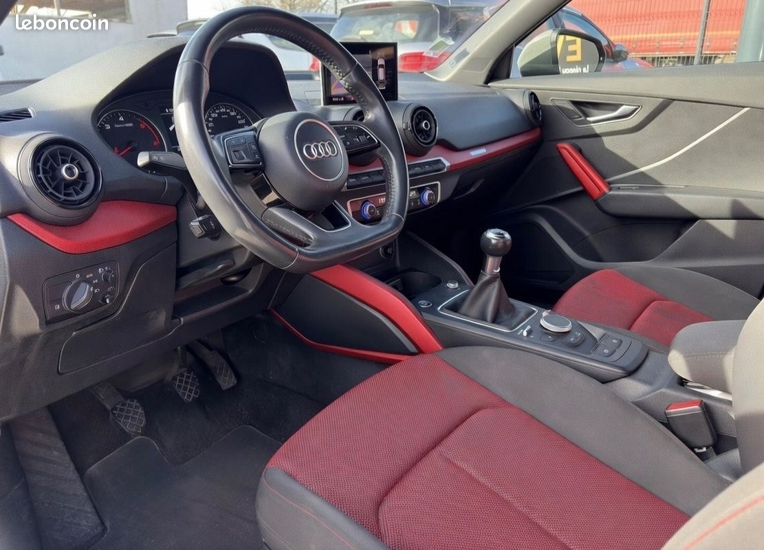 AUDI Q2 1.6 30 TDI 116 CH BVM6 SPORT KIT DISTRI NEUF / CAMERA / CLIM AUTo (image 27)