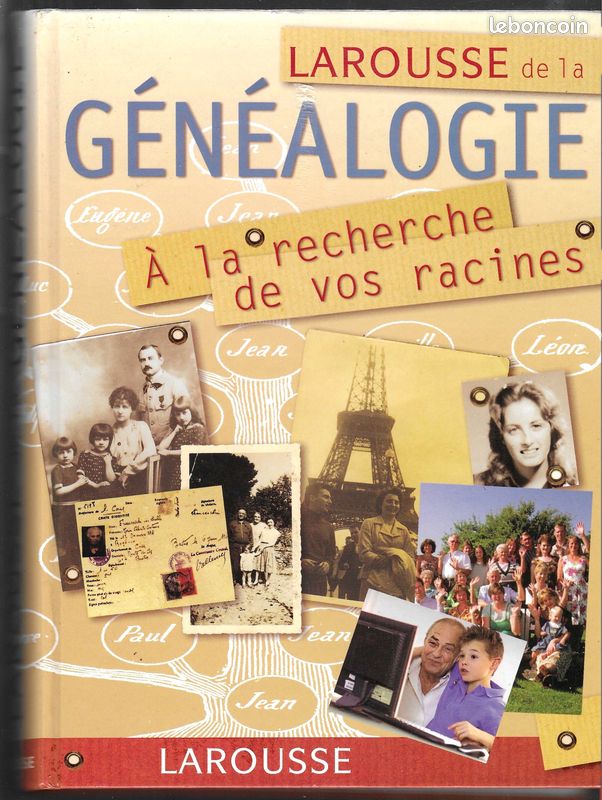 Larousse de la Généalogie " A la recherche de vos racines " (image 1)