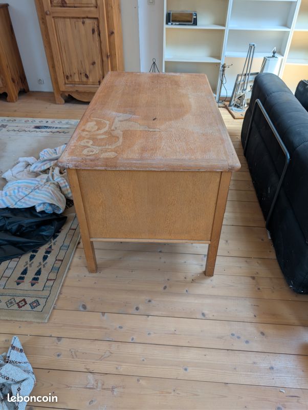 Bureau Abbess en Bois Massif (image 2)