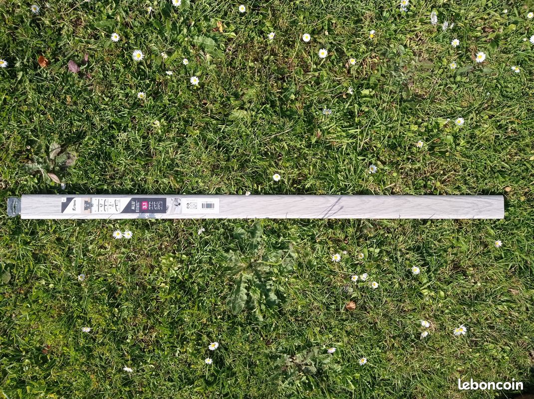 NEUF Barre de seuil effet bois à fixer, l.47 mm x L.93 cm decor 90 ARTENS (image 3)