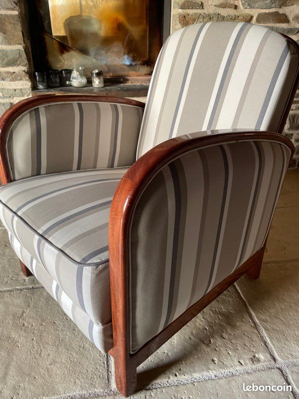 Fauteuil tapissier d’époque (image 2)