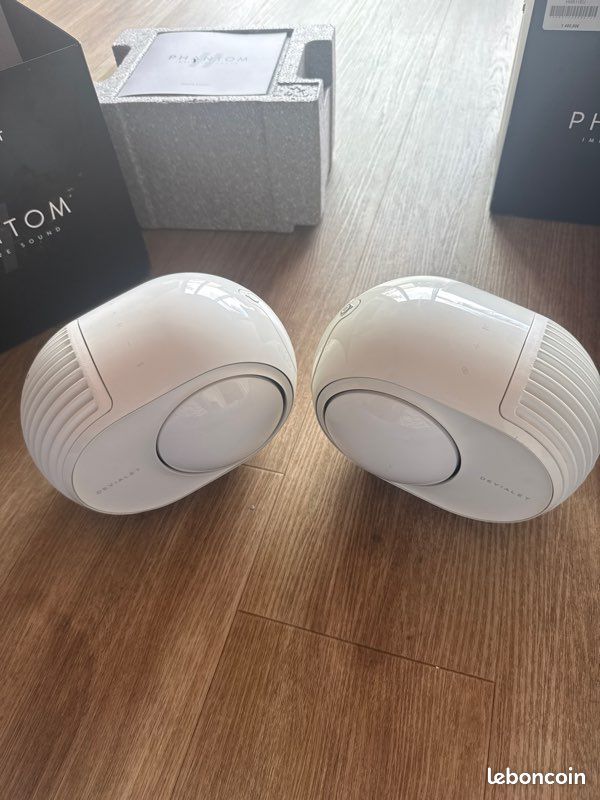 Enceinte Phantom II Devialet Iconic White (image 6)