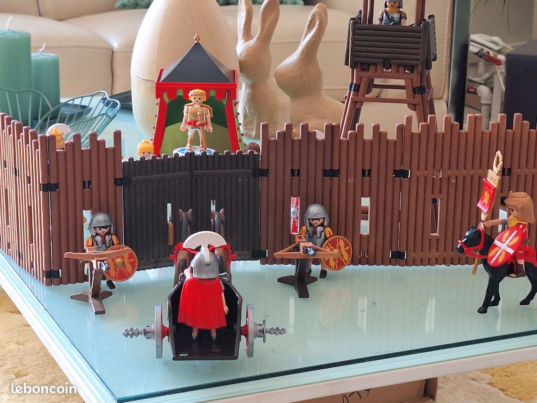Playmobil soldat romain tribun centurion rome campement lot3 (image 3)
