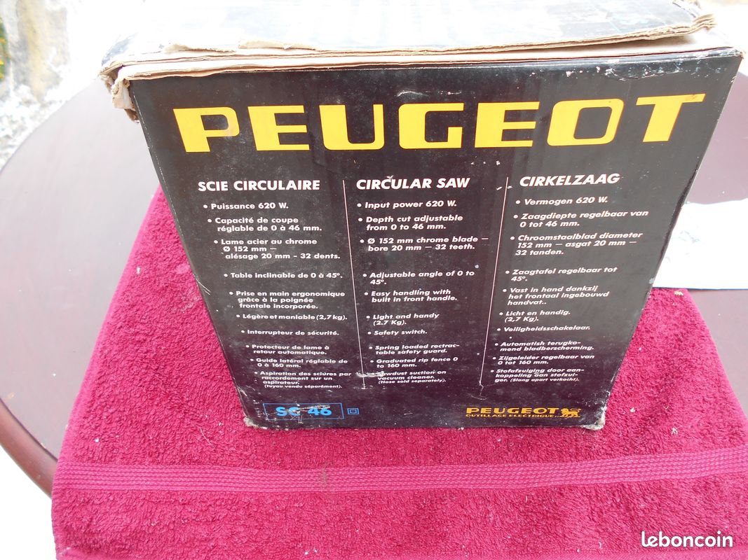 Scie circulaire PEUGEOT (image 4)