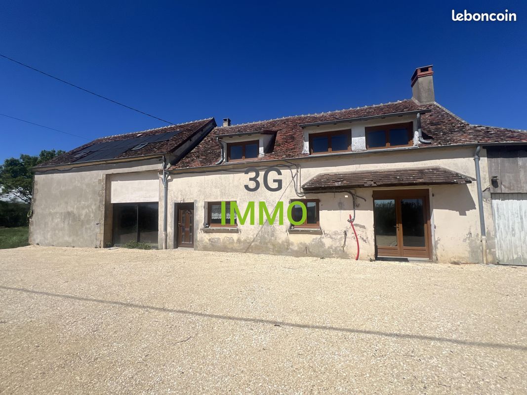 Longere a renover avec terrain constructible- st hilaire de gondilly (image 3)
