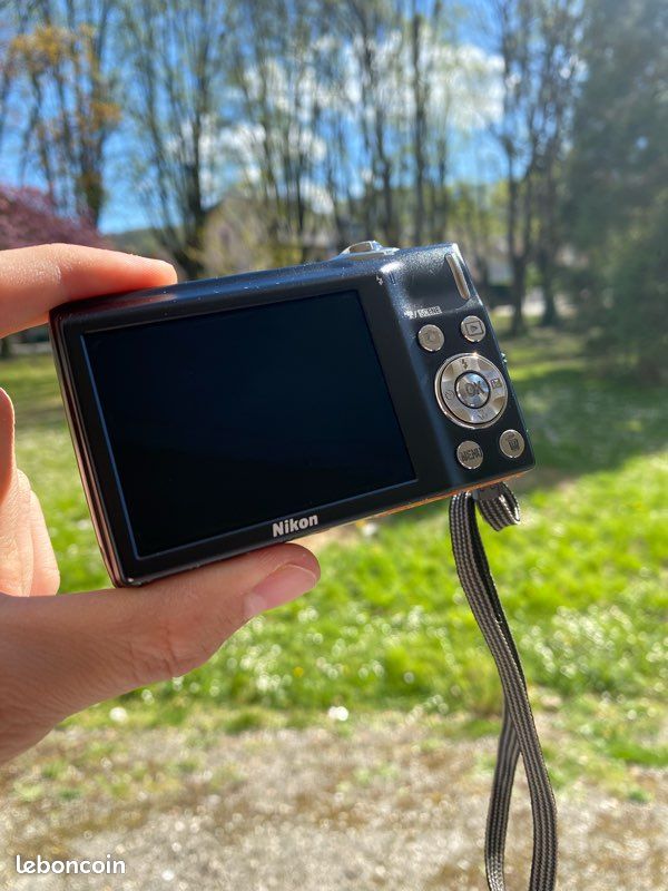 Nikon coolpix s3000 noir bon état appareil photo numérique digital