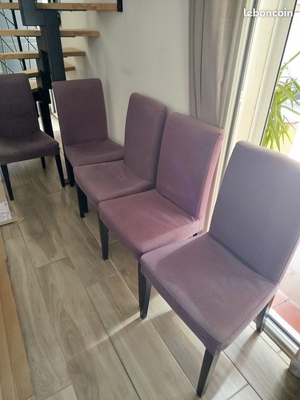 Table Ikéa Bjursta ronde + 5 chaises (image 10)