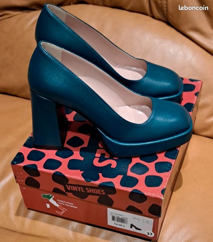 Sandales à Talons Bouts Ouverts K WOMAN Taille 37 - Talon 11 Cm, Couleur Marron, Bon état