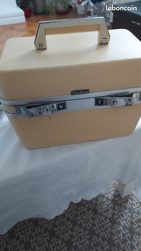 Bagage vintage à main (image 1)