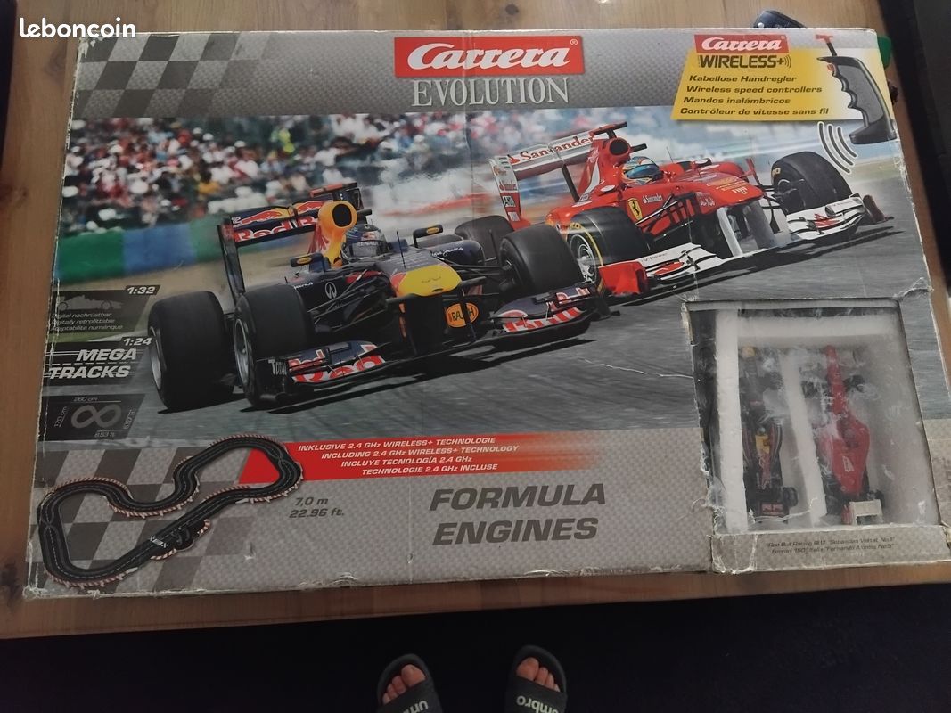 Circuit carrera evolution 1.32 1.24 f1 formula engines (image 1)