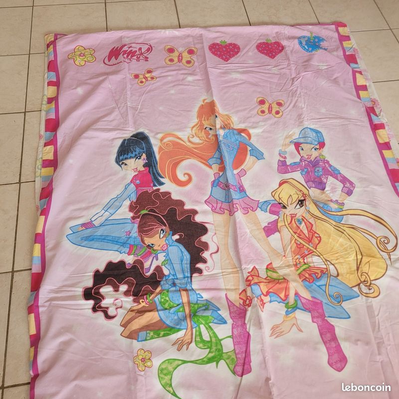 Housse de couette 1 personne winx vintage (image 2)