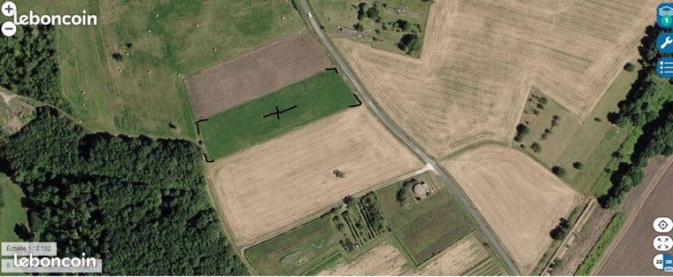 Terrain 5000 m² dans l'Indre (36)