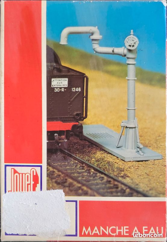 Maquette Jouef à Monter : Grue, Manche à Eau Et Tas De Charbon - Réf 103800