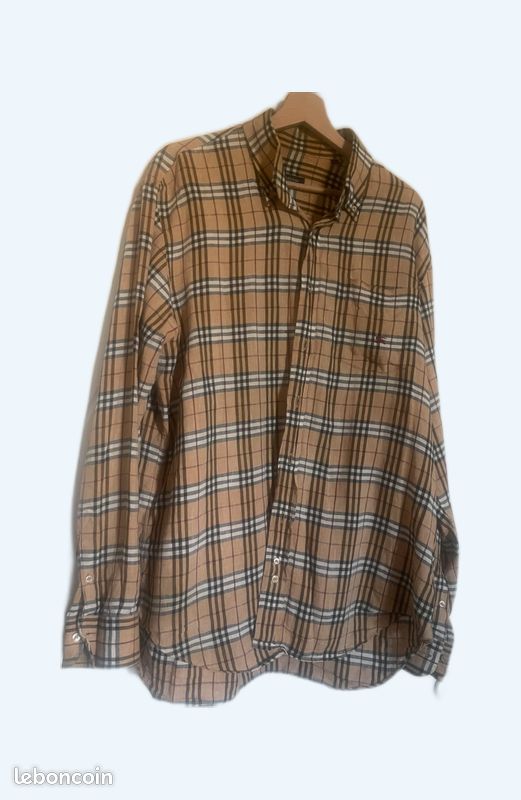 Chemise Burberry Homme en Lin (image 1)