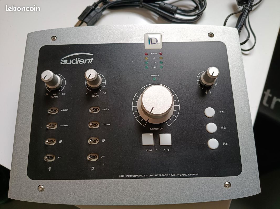Audient ID22 - Interface Audio USB - Instruments De Musique