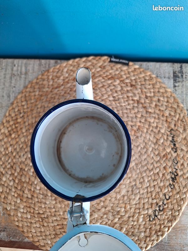Cafetière métal émaillé (image 6)