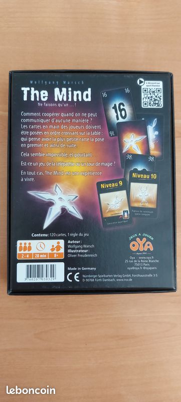 Jeu de société The Mind (image 3)