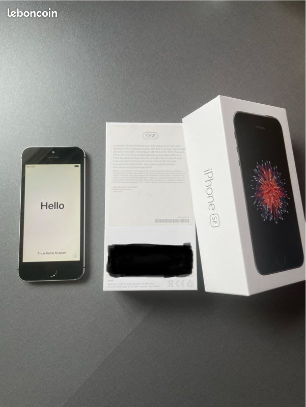 IPhone SE 32 GO Space Grey Silver (image 3)