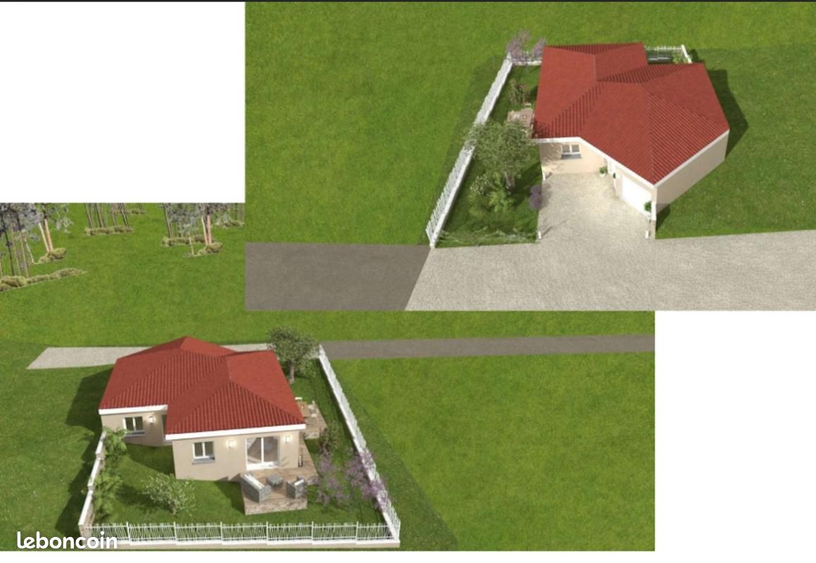 Terrain 400 m² · à Reyrieux · 185 000 €