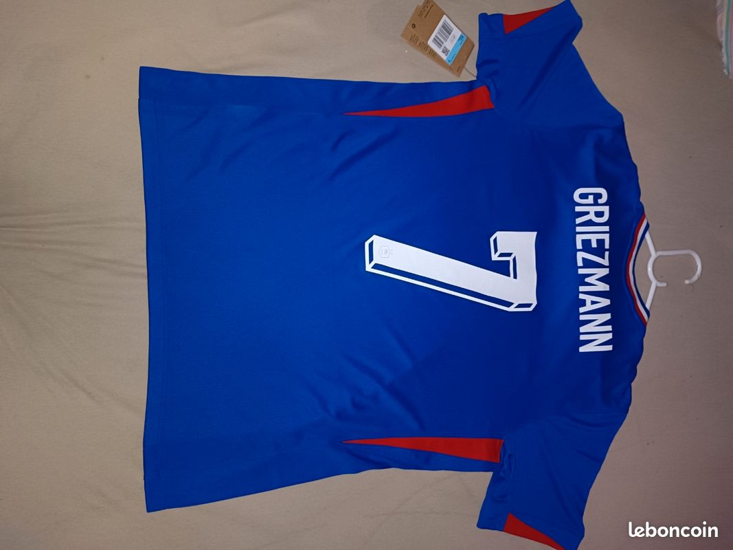 Maillot France Pro Griezmann - Ligue Des Nations 2024 Vs Belgique - Manches Longues - Nike - Taille M