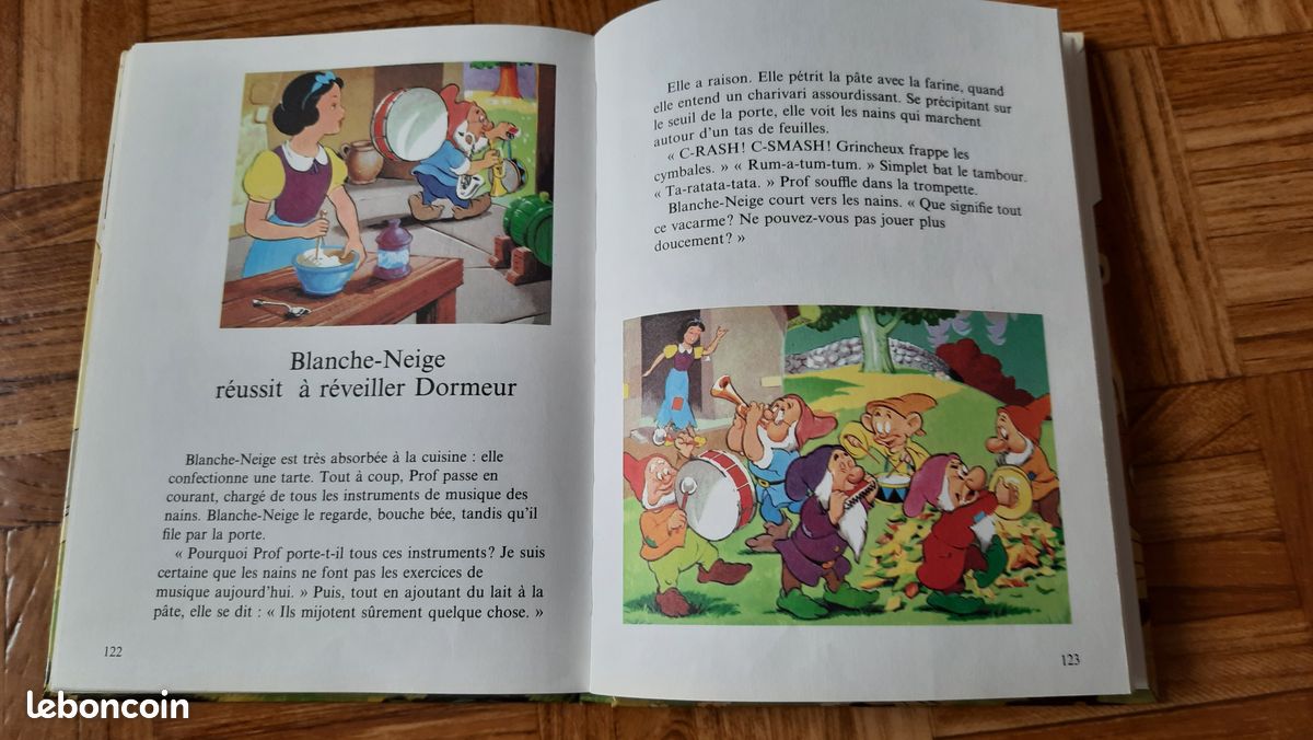 Puzzle Blanche Neige & Les 7 Nains, Walt Disney 1938. Willia