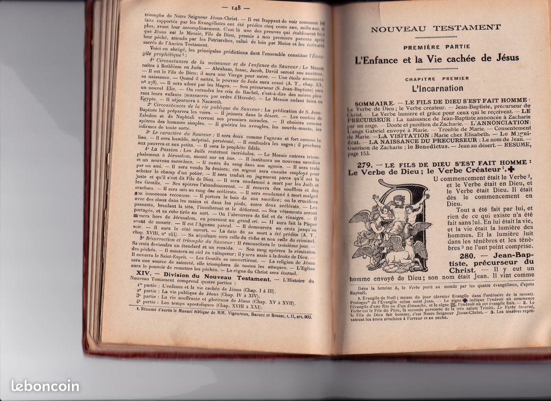 BIBLE SCOLAIRE ILLUSTREE - L . Alain (image 7)