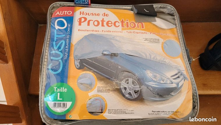 housse protection voiture custo auto taille l 482 x 178 x 119 cm