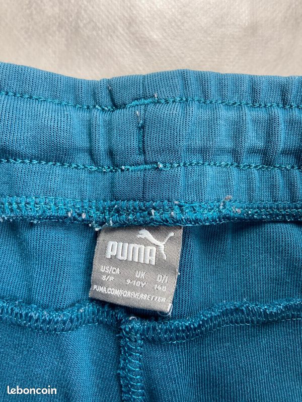 Ensemble veste / pantalon jogging Olympique De Marseille bleu/blanc taille 10 ans (image 9)