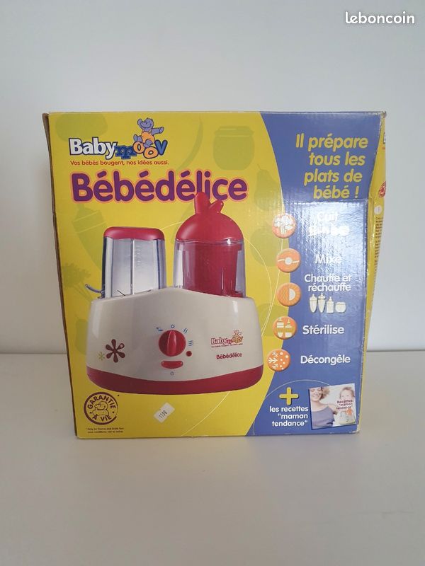 BabyMoov Bébé Délice Robot multifonction pour repas de bébé, boîte d’origine (image 1)