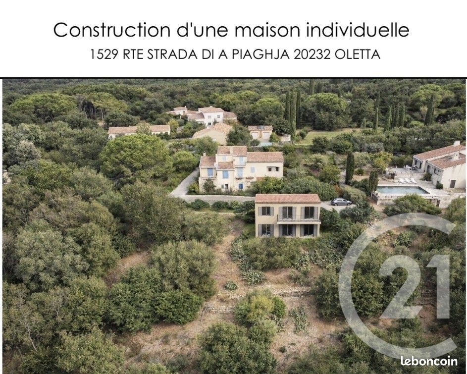 Terrain 890 m² Oletta · 149 000 €