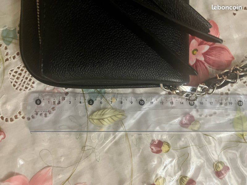 Sac Zadig & Voltaire Style Rock Noir Et Argenté - Petit Sac De Jour - Neuf Avec étiquettes