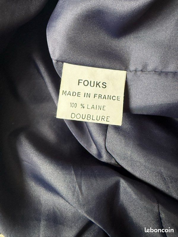 Veste marine Fouks 40 (image 3)