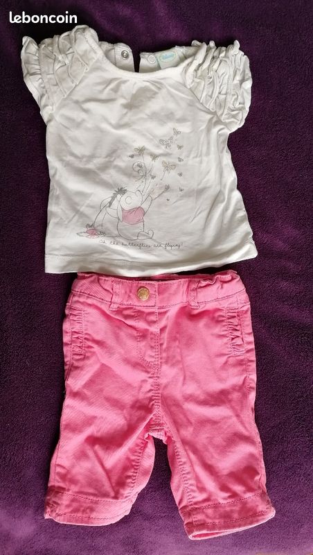 Lot bébé 6 mois bodies vêtements (image 6)