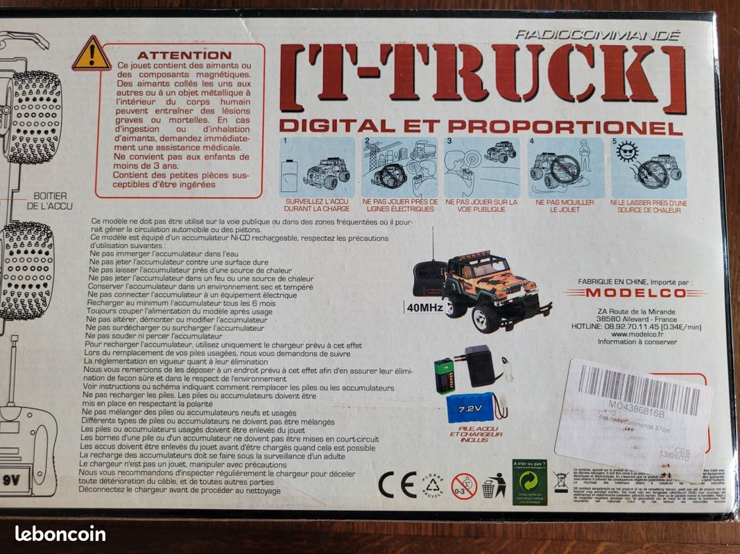 T-Truck 4x4 radiocommandé (image 9)