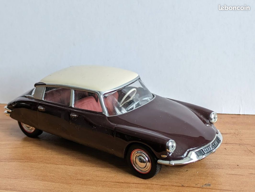 Jouet Filoguidé ALBERT RICHARD – Citroën DS19, Boîte D'origine, Fabrication Française RARE